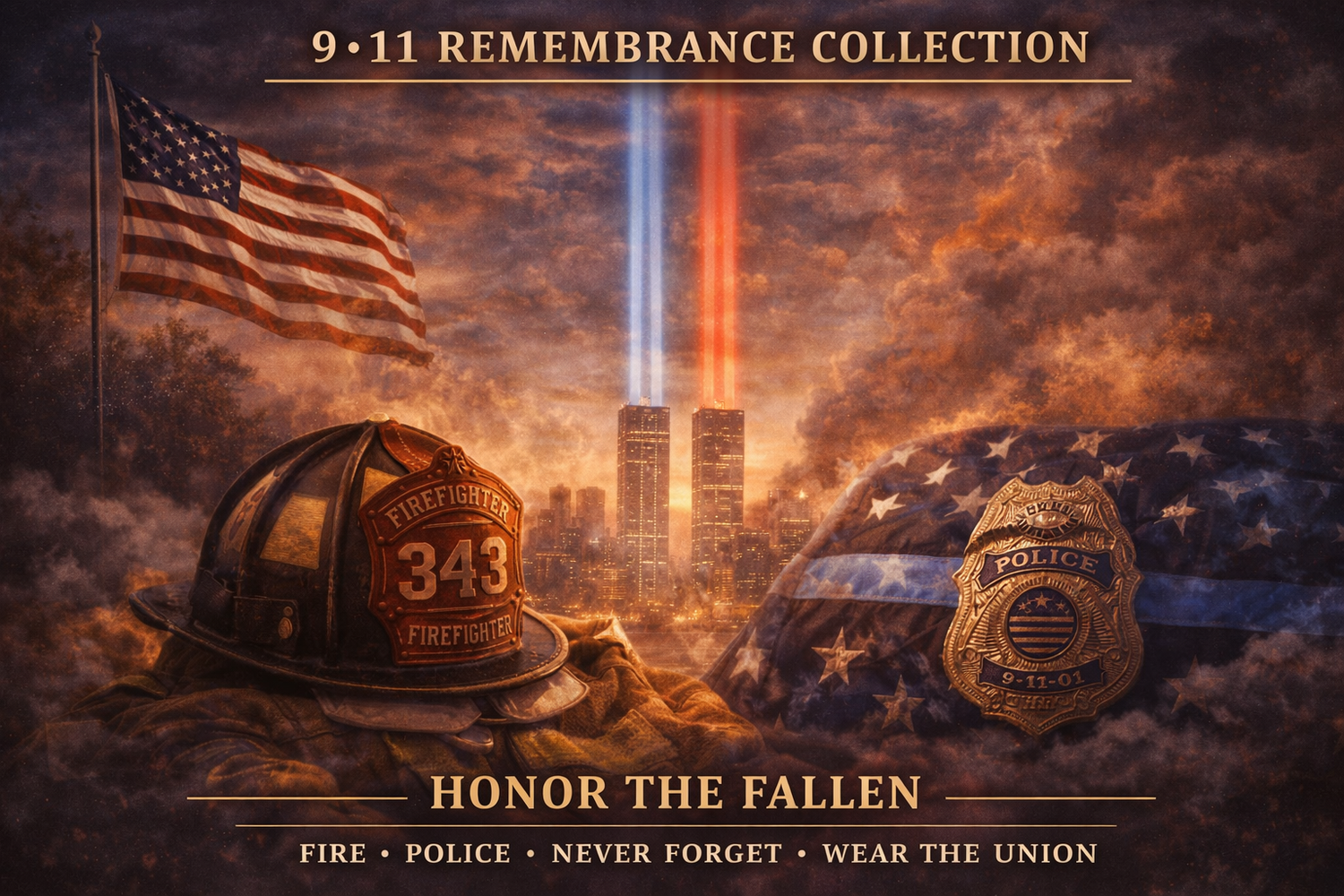 9/11 & 343 Remembrance Collection (Fire & Police)
